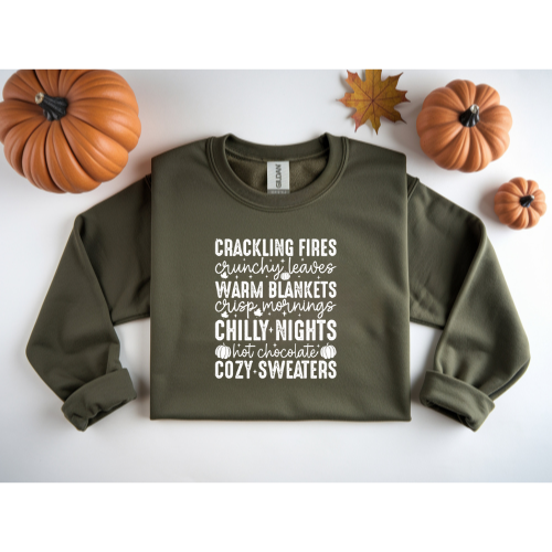 Crackling Fires Crewneck
